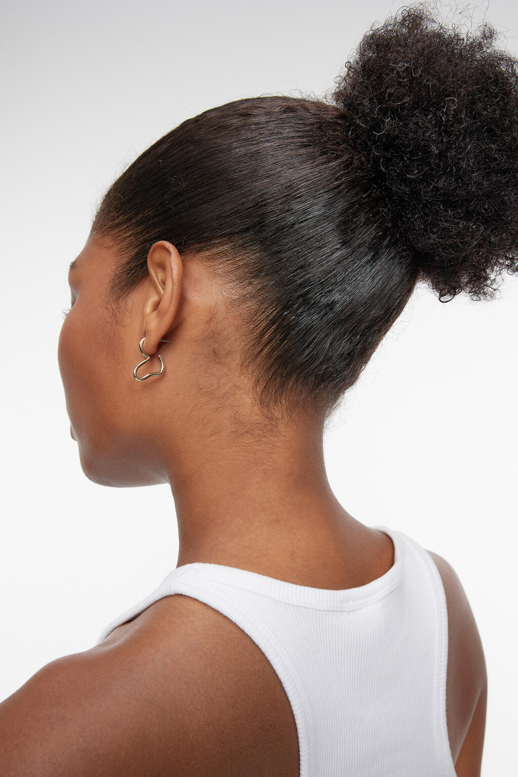 серьги женские - цвет желтый - 2