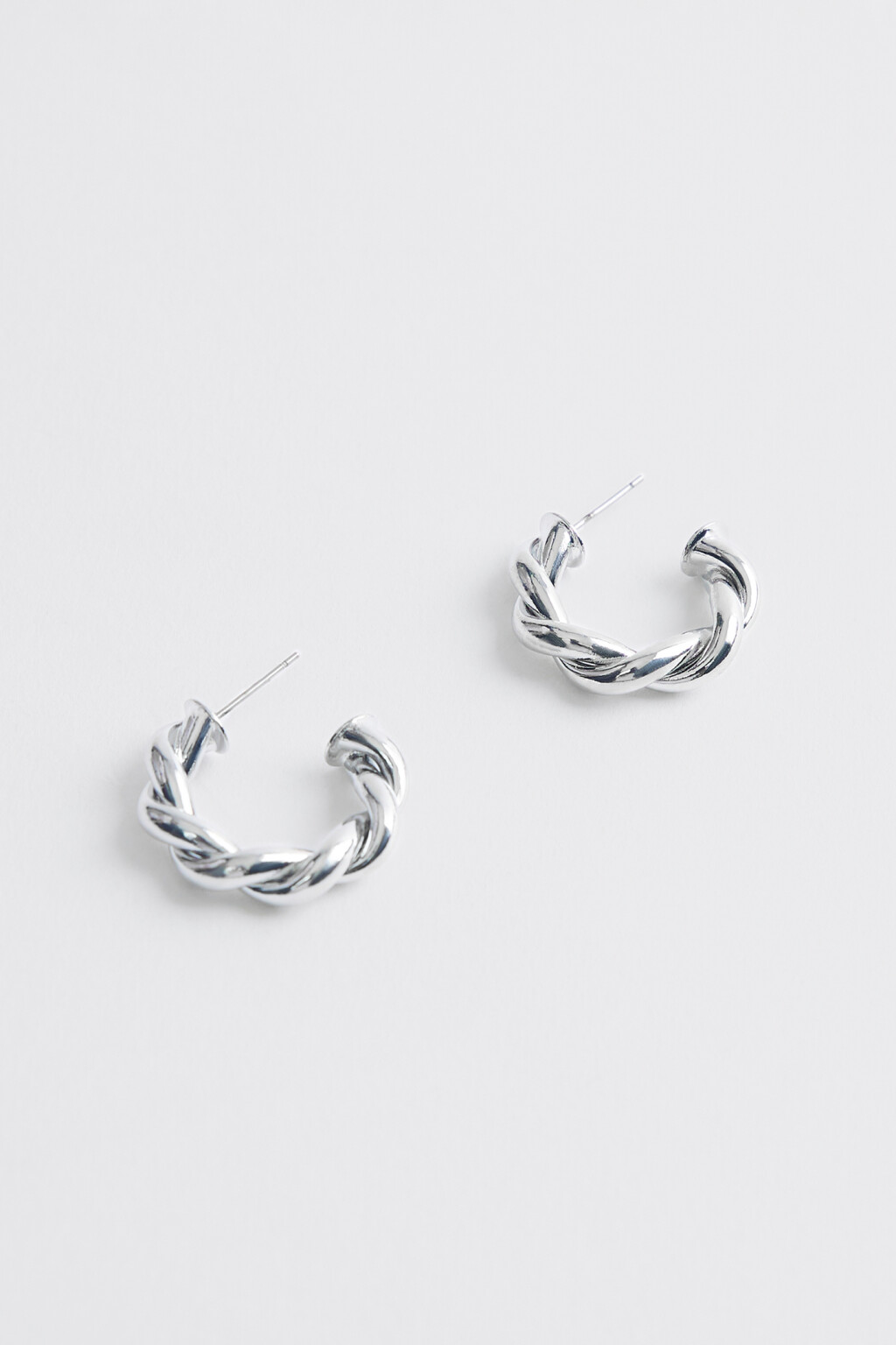 серьги женские - цвет серый - 2