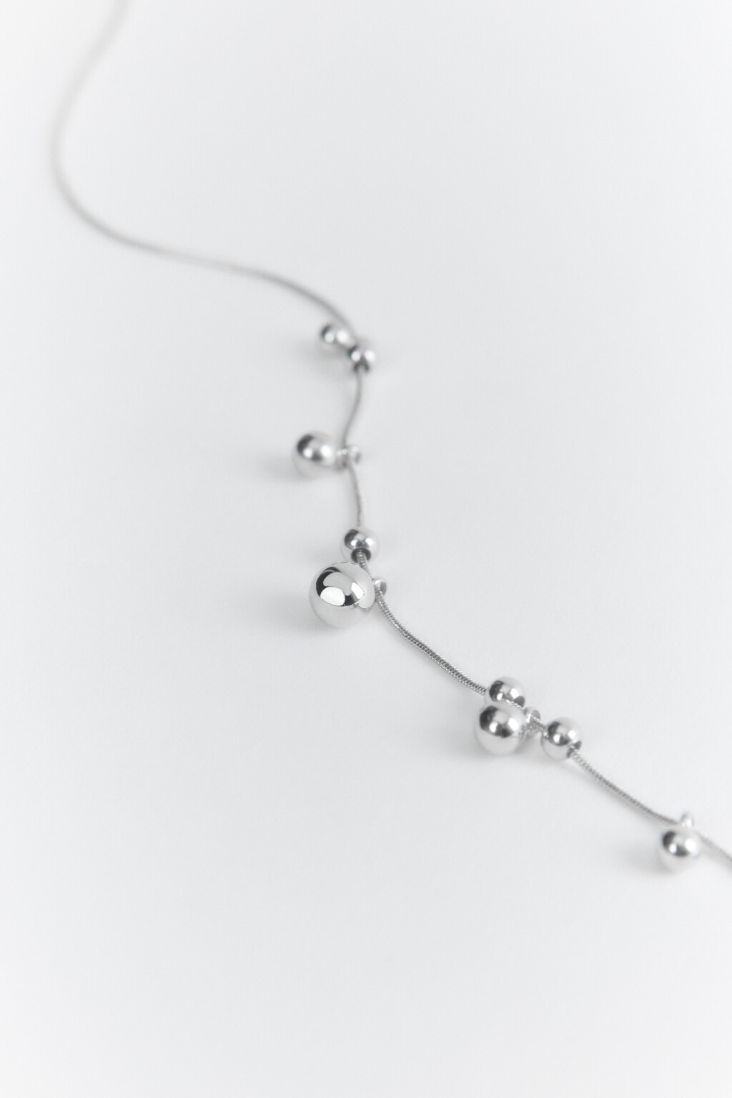 Шейное украшение женское - цвет серый - 3