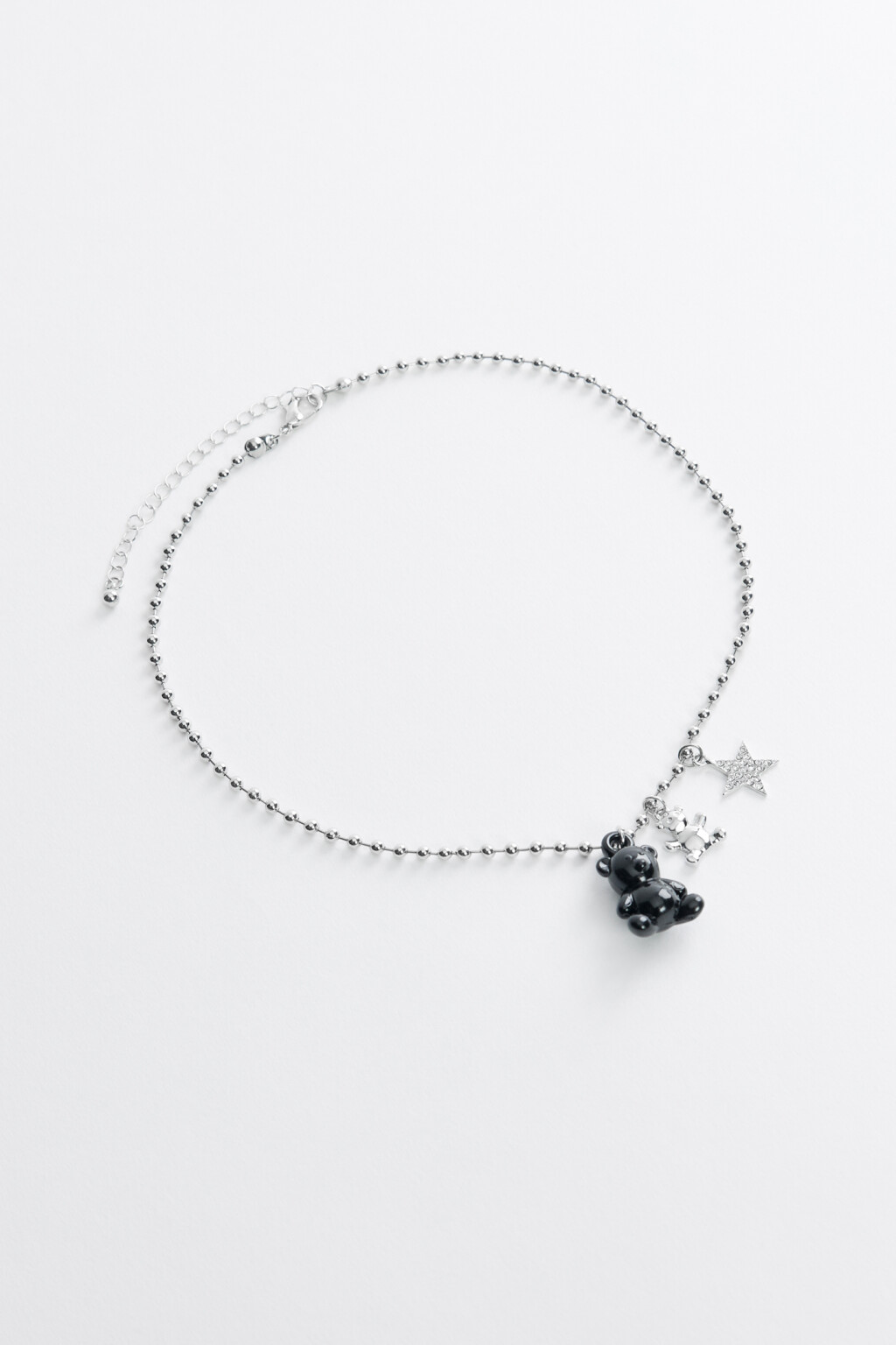 Шейное украшение женское - цвет серый - 4