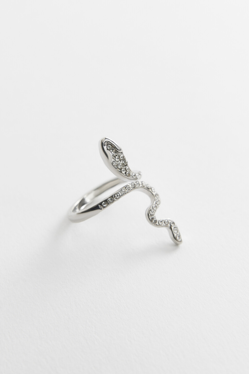 кольцо женское - цвет серый - 2