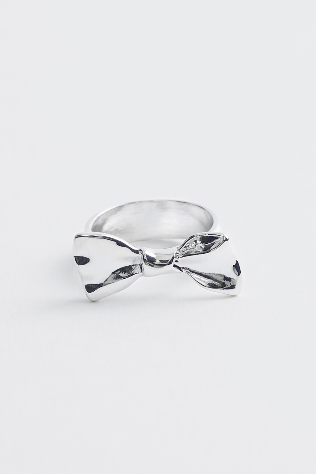 кольцо женское - цвет серый - 1