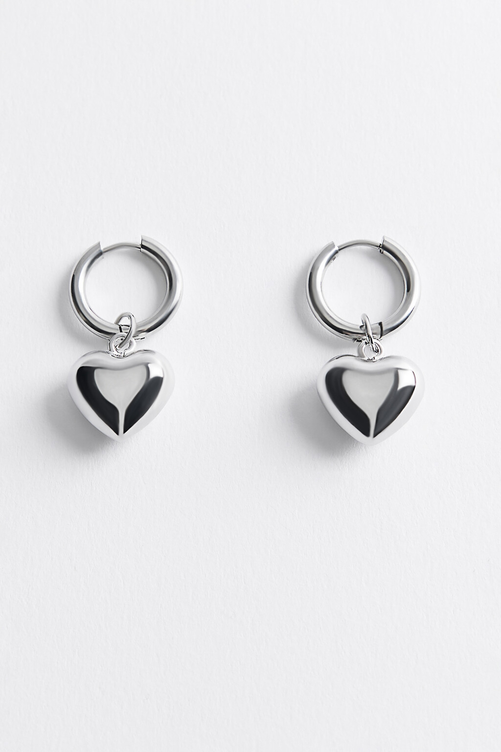 серьги женские - цвет серый - 1