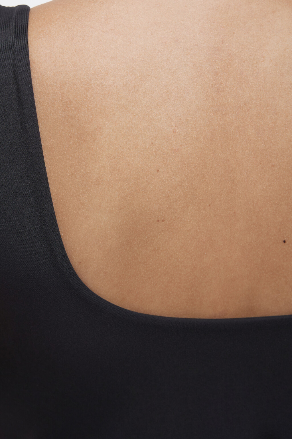 Топ-майка спортивный облегающий на широких бретелях - цвет черный - 6