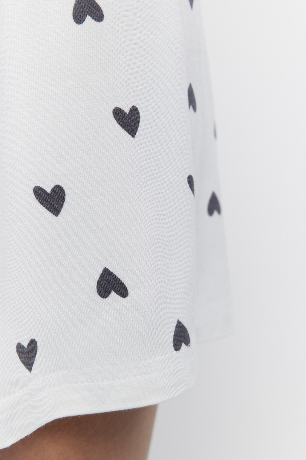 Шорты домашние вискозные свободного кроя - цвет серый - 6