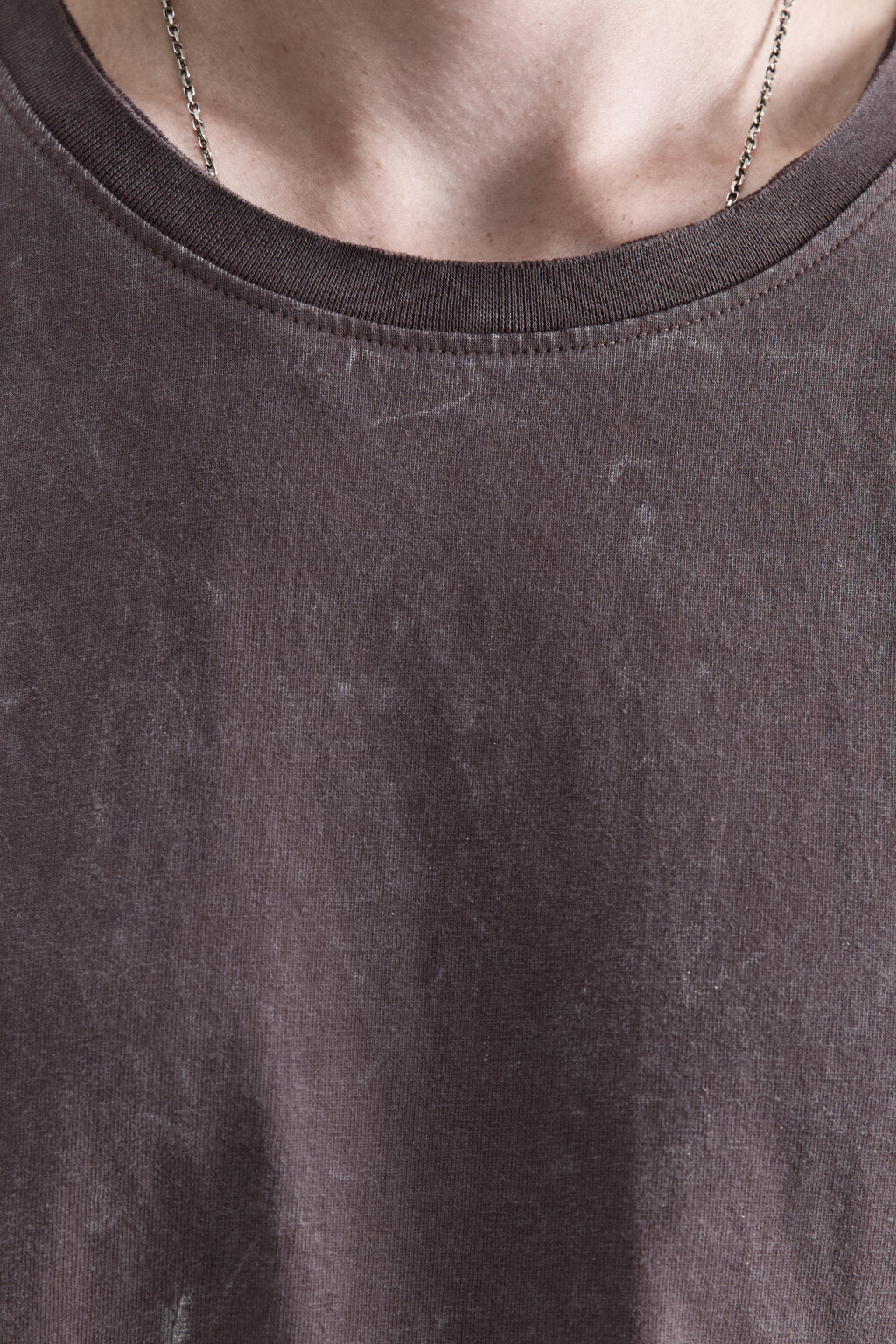 Футболка oversize хлопковая с вареным эффектом - цвет серый - 6