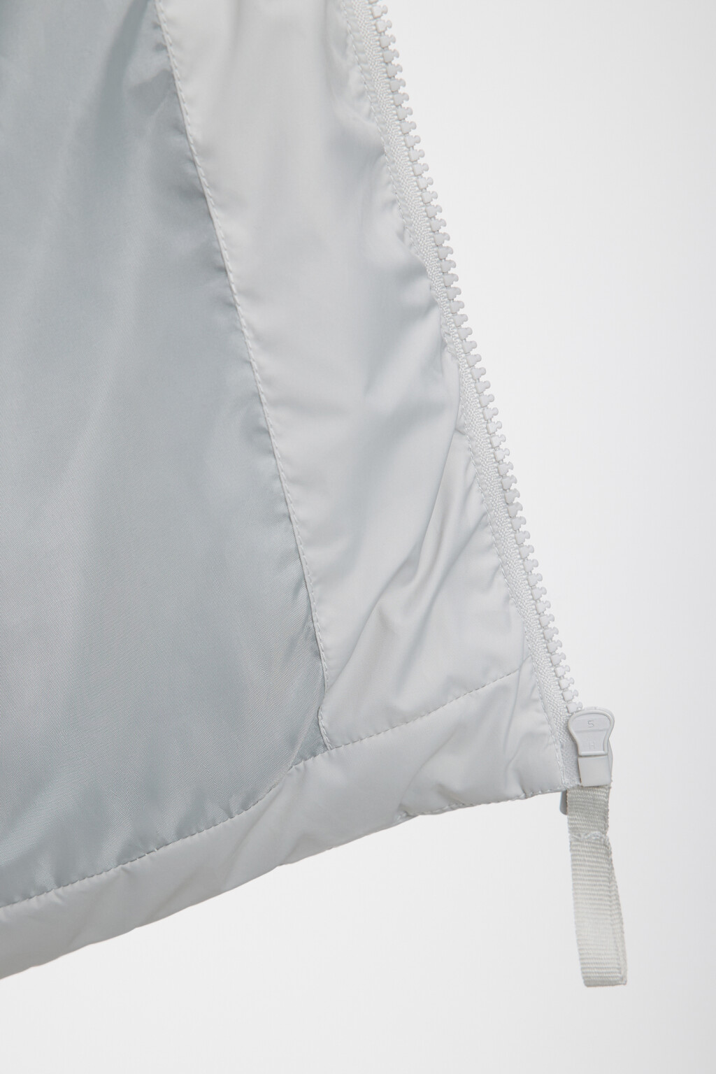 Жилет стеганый утепленный с воротником-стойкой - цвет ванильный - 7