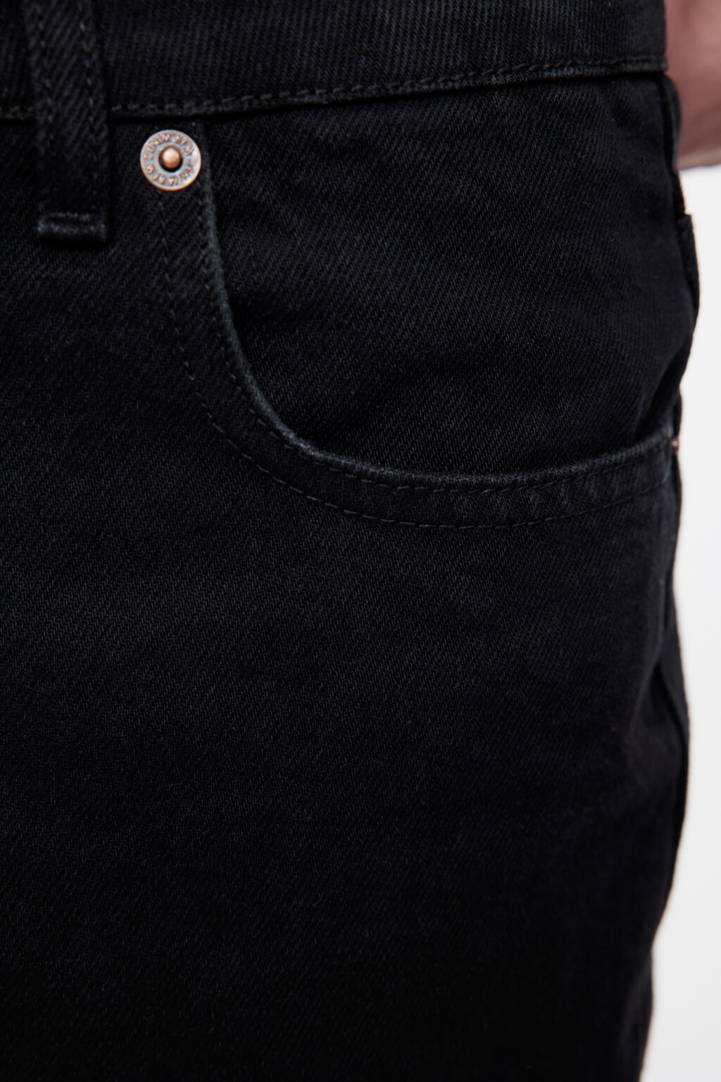 Джинсы прямые базовые со средней посадкой - цвет серый - 6