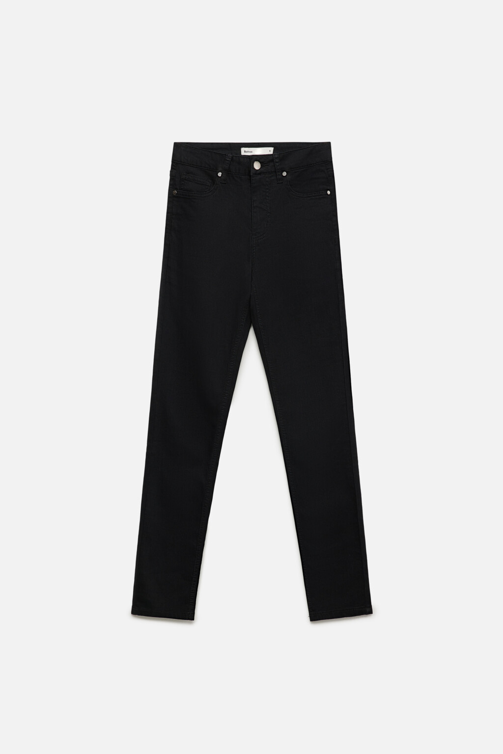 Джинсы skinny облегающие со средней посадкой - цвет черный - 8