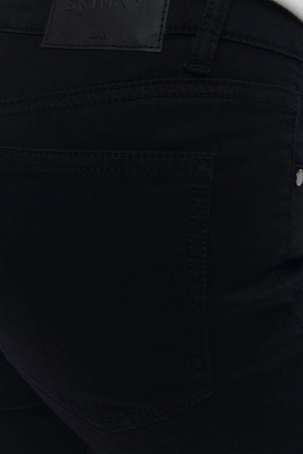 Джинсы skinny облегающие со средней посадкой - цвет черный - 7