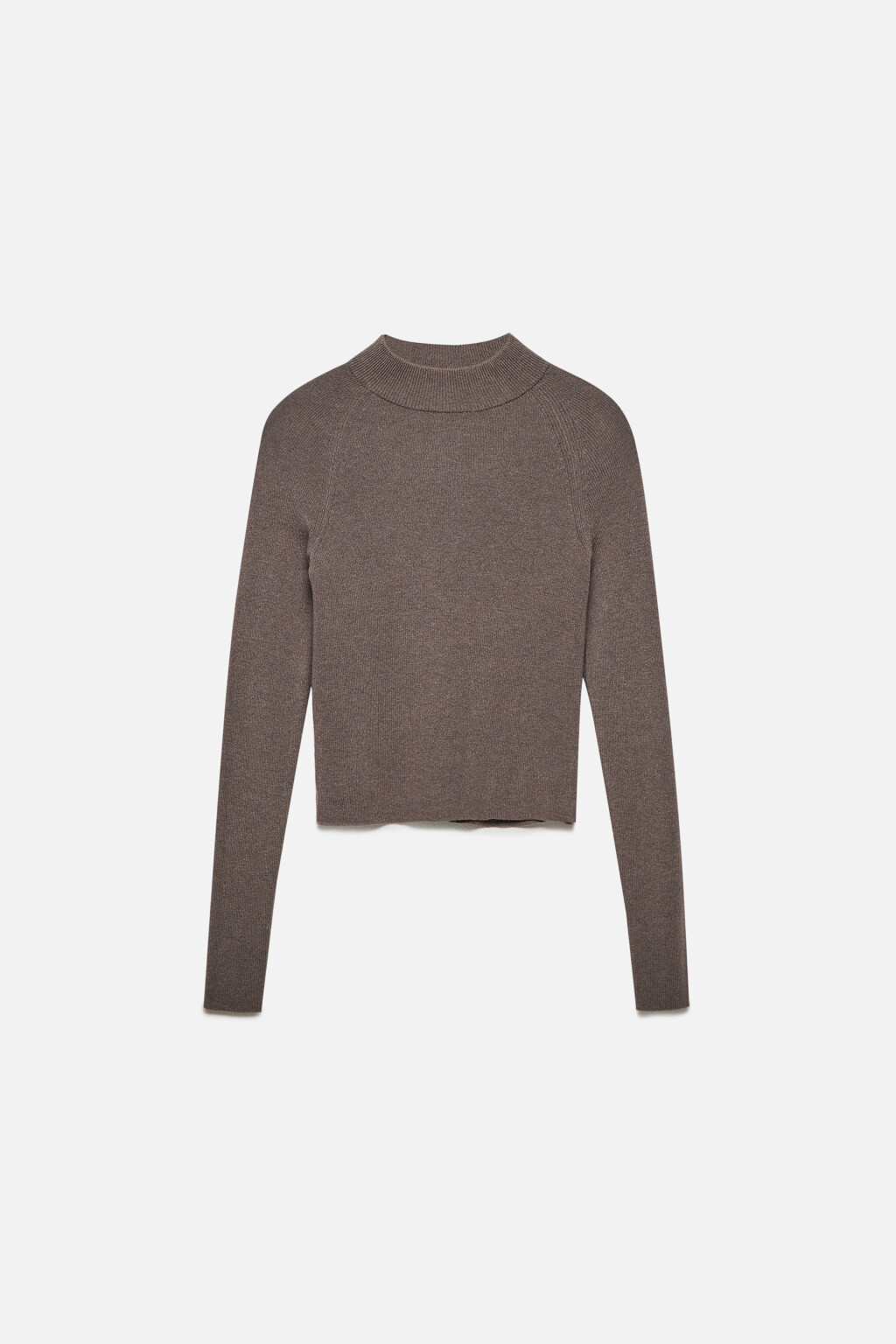 Водолазка вискозная облегающая с коротким воротником - цвет бежевый - 6