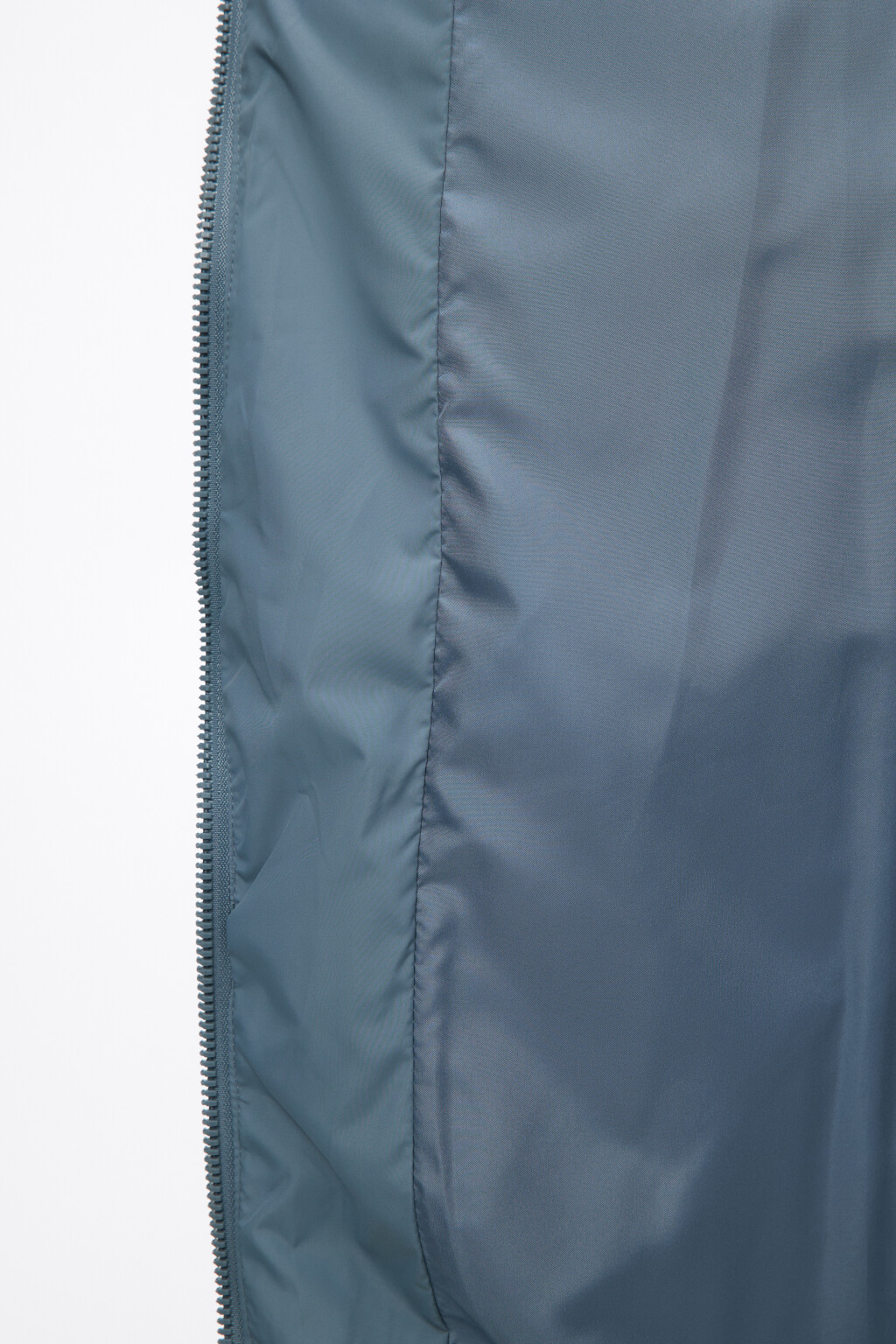 Пальто длинное стеганое утепленное с капюшоном - цвет зеленый - 8