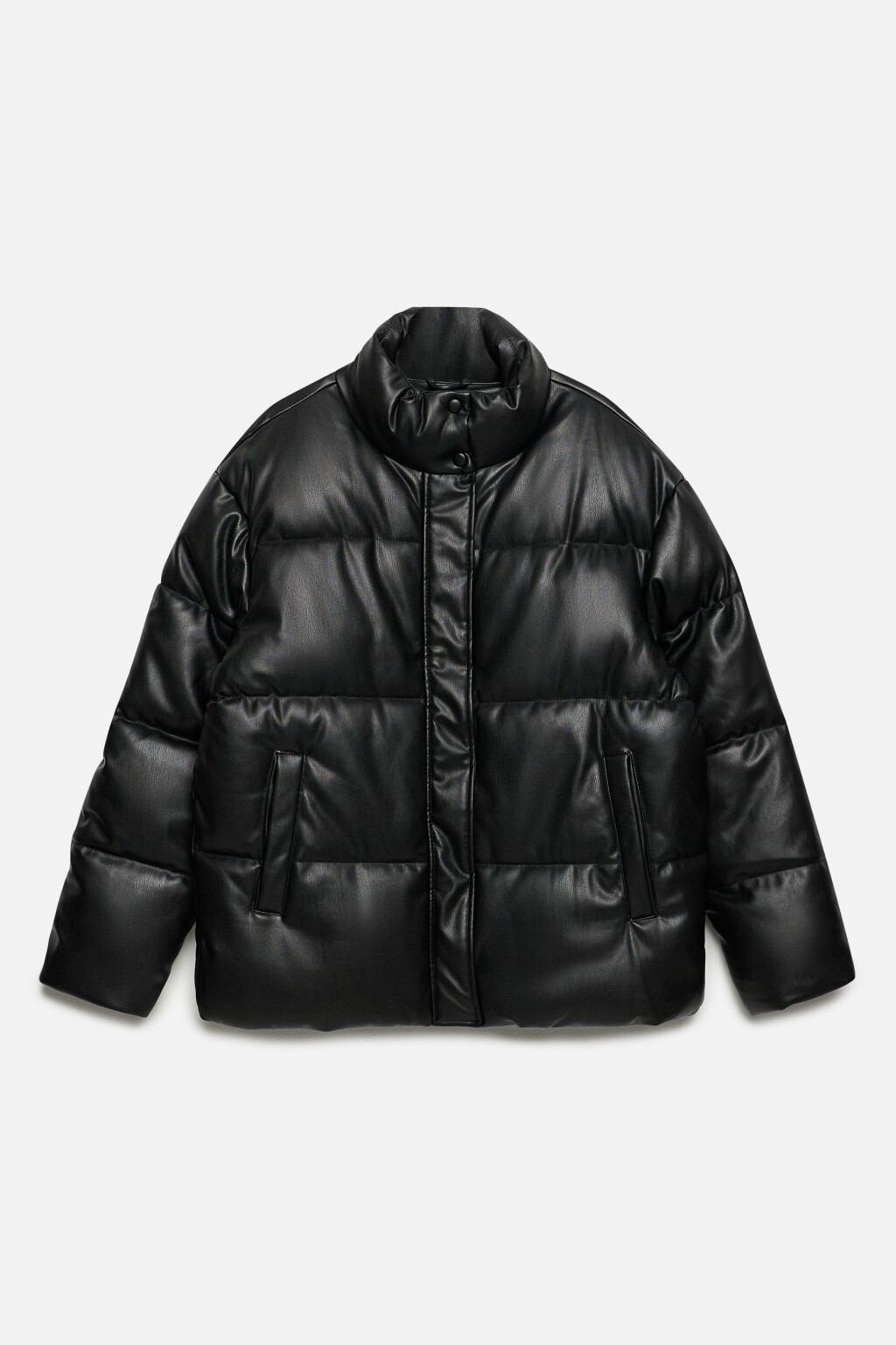 Куртка стеганая с воротником-стойкой - цвет черный - 8