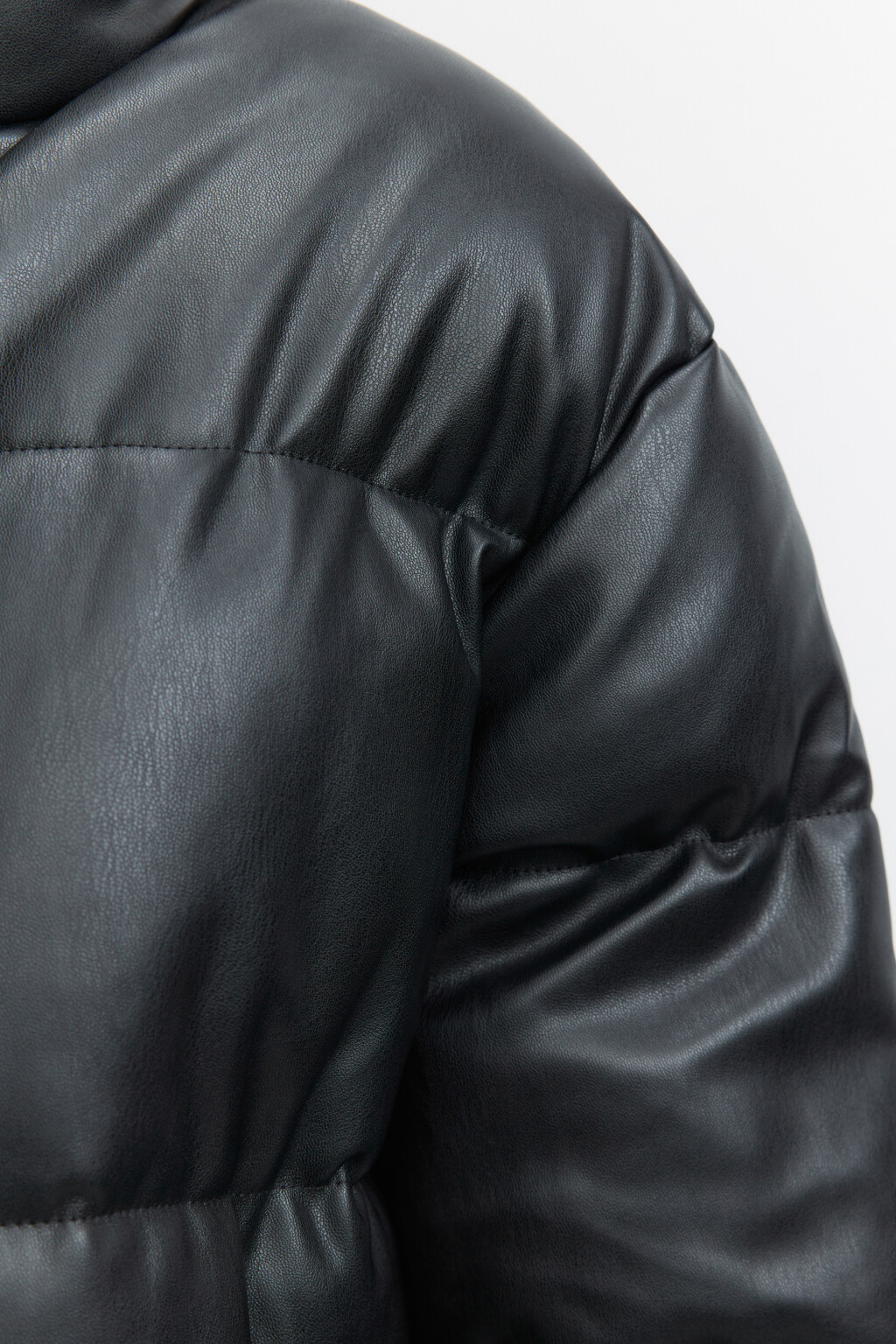 Куртка стеганая с воротником-стойкой - цвет черный - 6