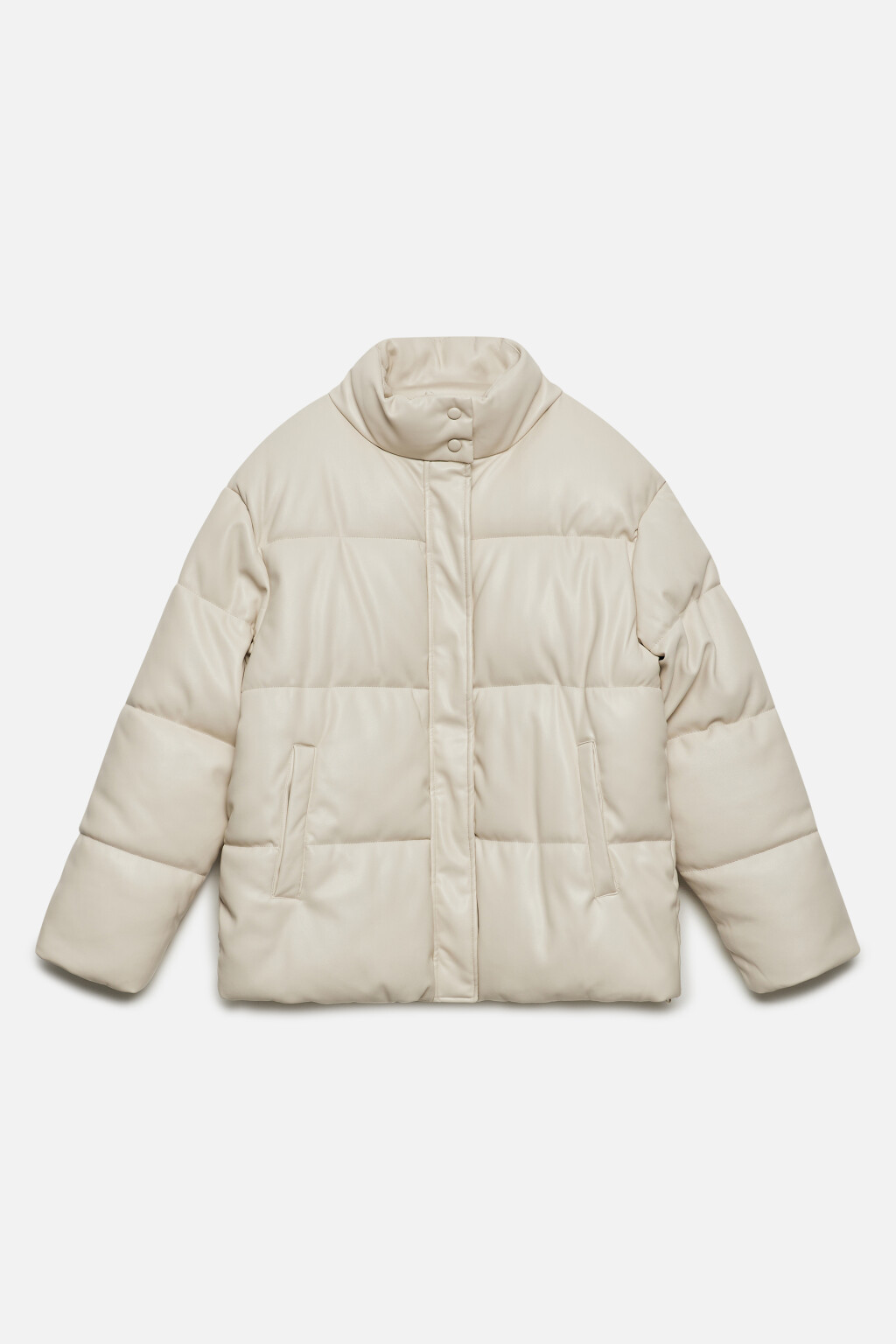 Куртка стеганая с воротником-стойкой - цвет бежевый - 8