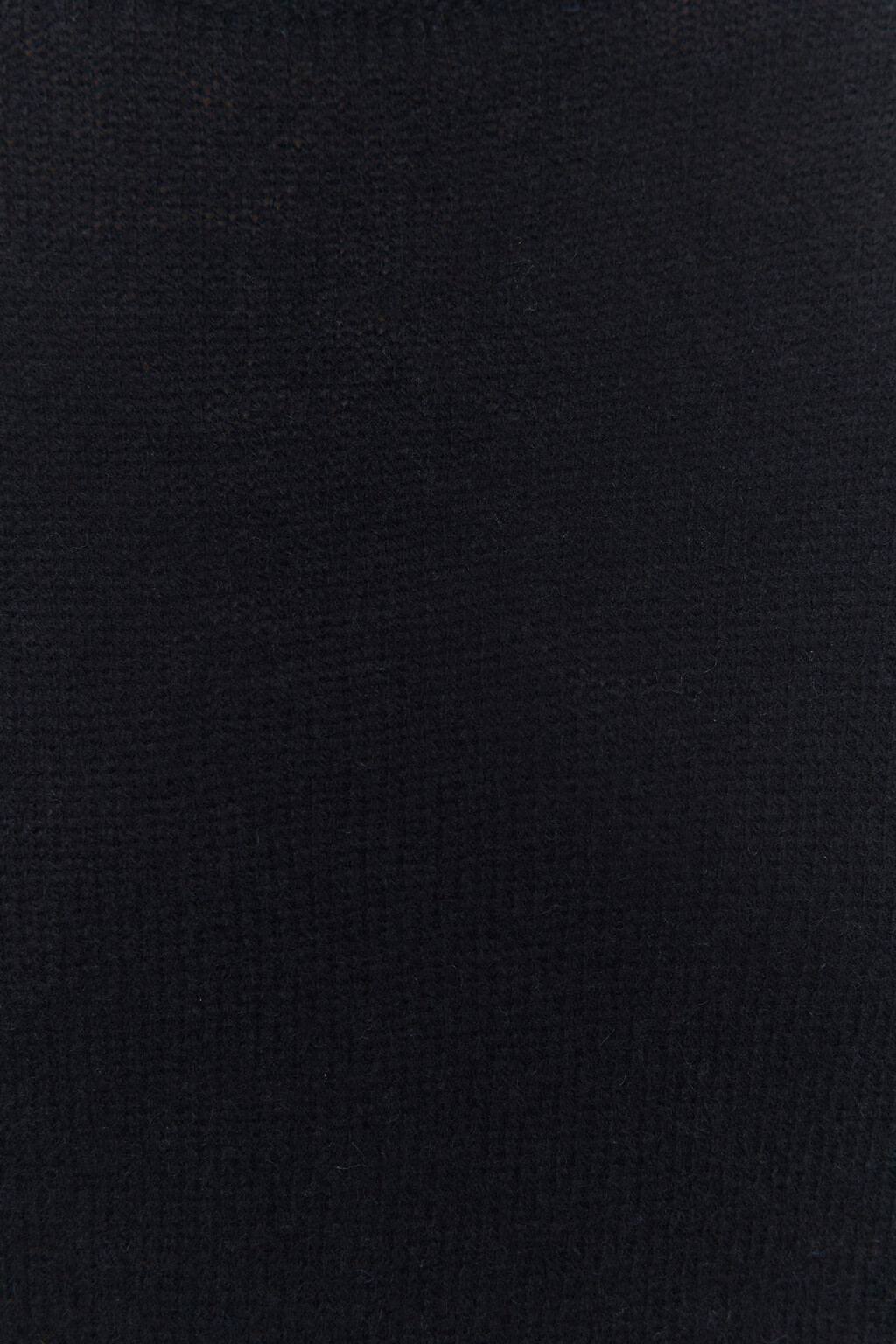 Свитер вязаный премиум из натуральной шерсти - цвет черный - 8