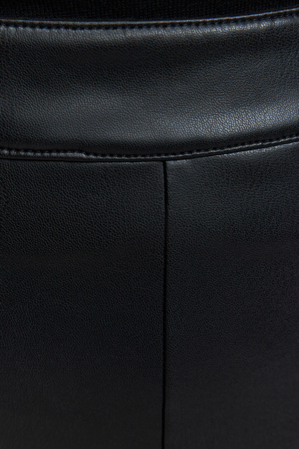 Брюки-леггинсы облегающие с высокой посадкой - цвет черный - 5