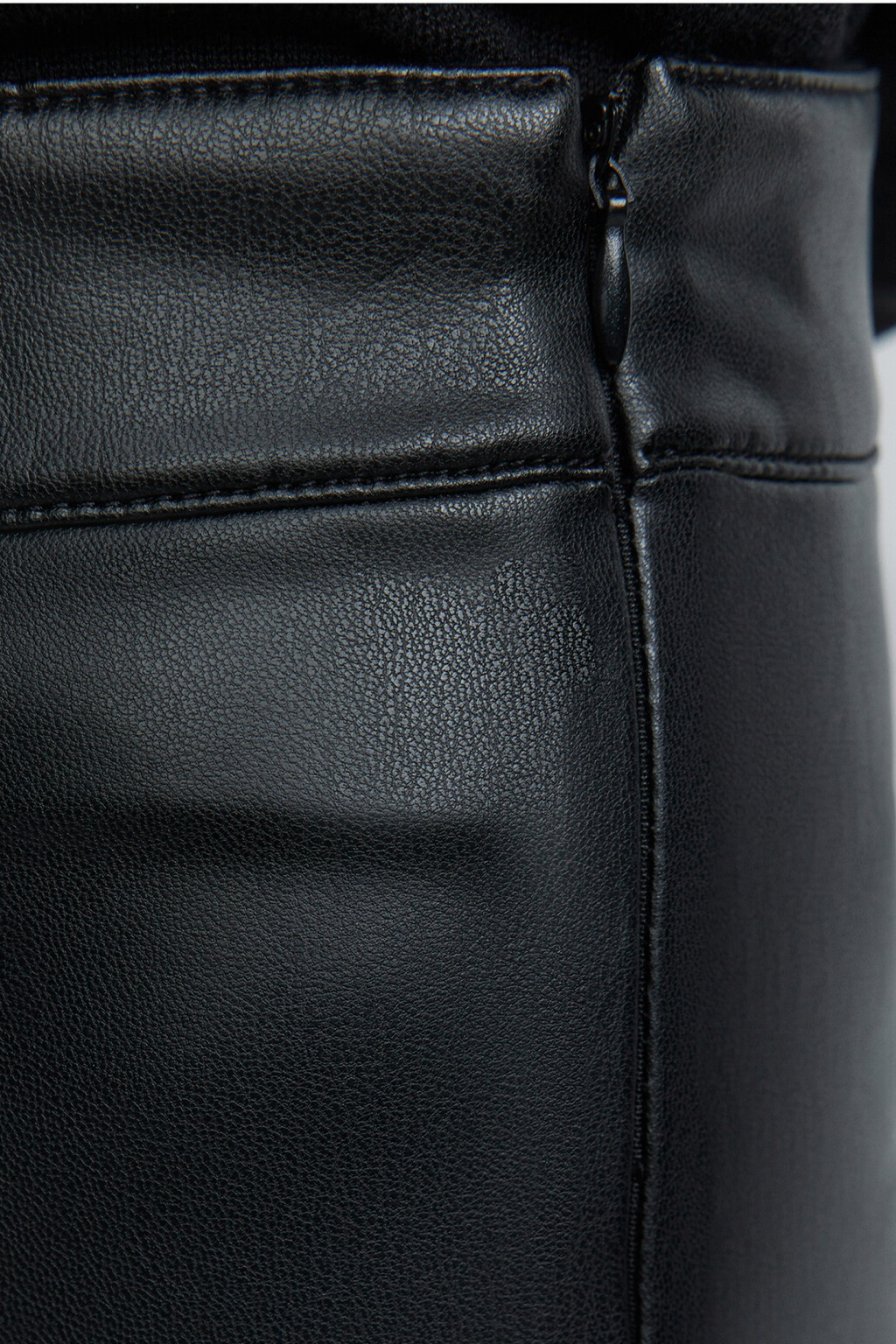 Брюки-леггинсы облегающие с высокой посадкой - цвет черный - 6