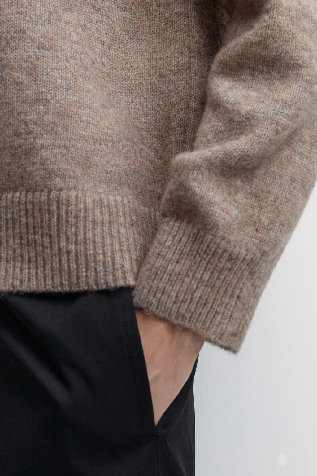 Джемпер с принтом в стиле лопапейса - цвет бежевый - 7