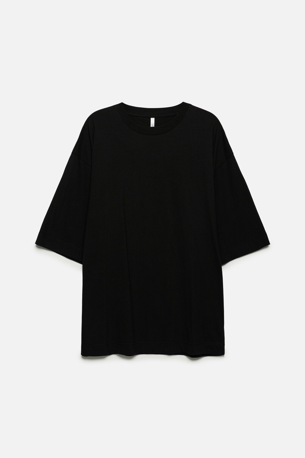 Футболка oversize с пич-эффектом - цвет черный - 8
