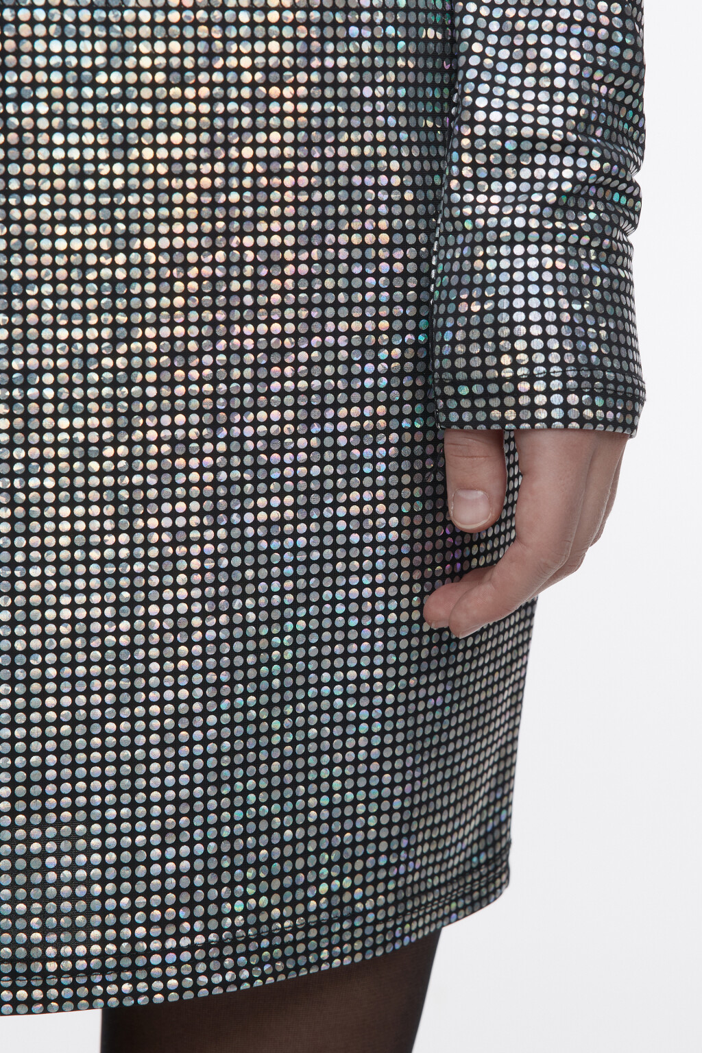 Платье мини облегающее с вырезом-сердцем - цвет мультиколор - 7