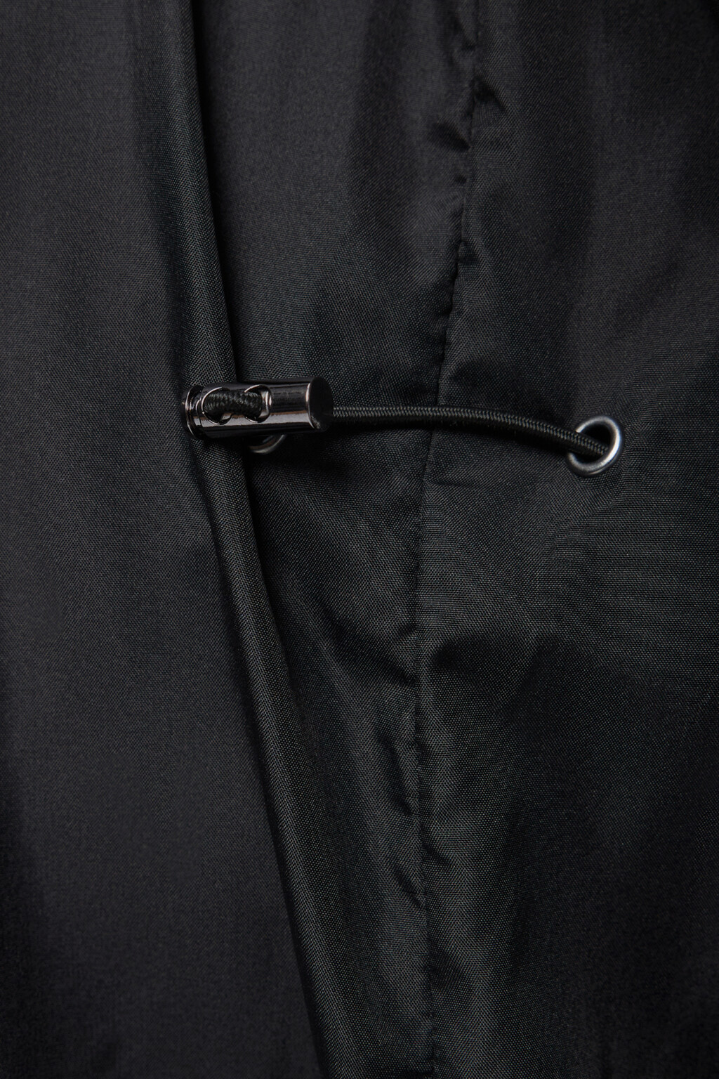 Куртка стеганая с асимметричным воротником - цвет черный - 8