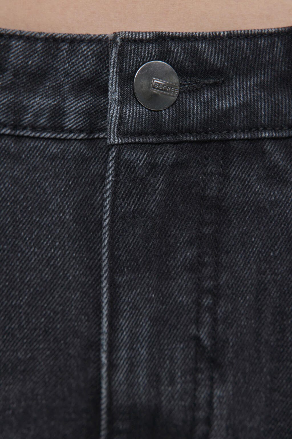 Джинсы широкие с низкой посадкой - цвет серый - 8