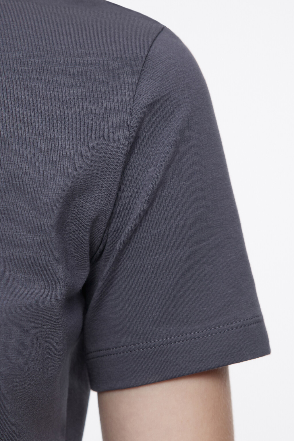 Футболка-топ с принтом с драконом - цвет серый - 6