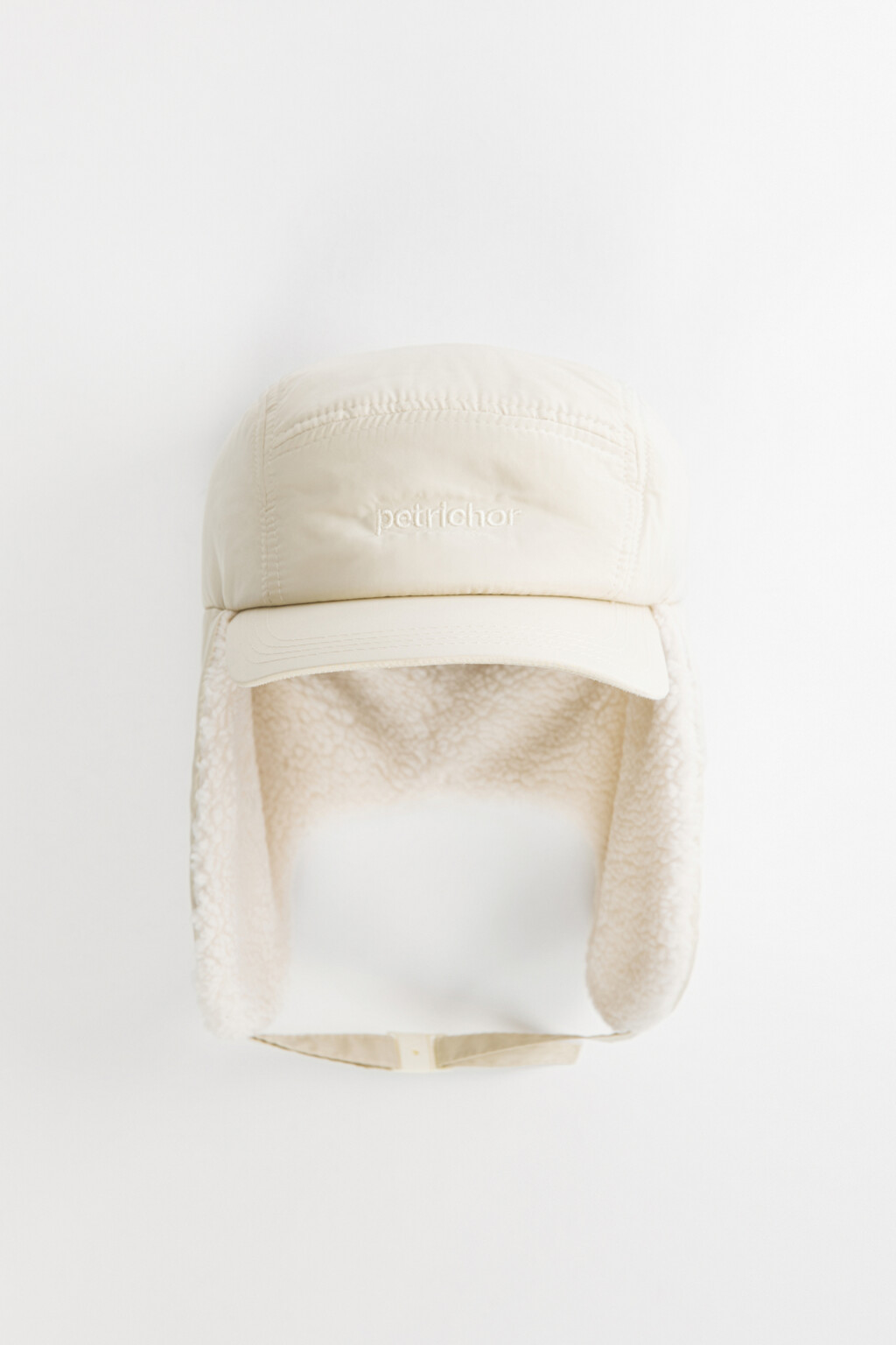 Бейсболка утепленная с ушами - цвет серый - 1