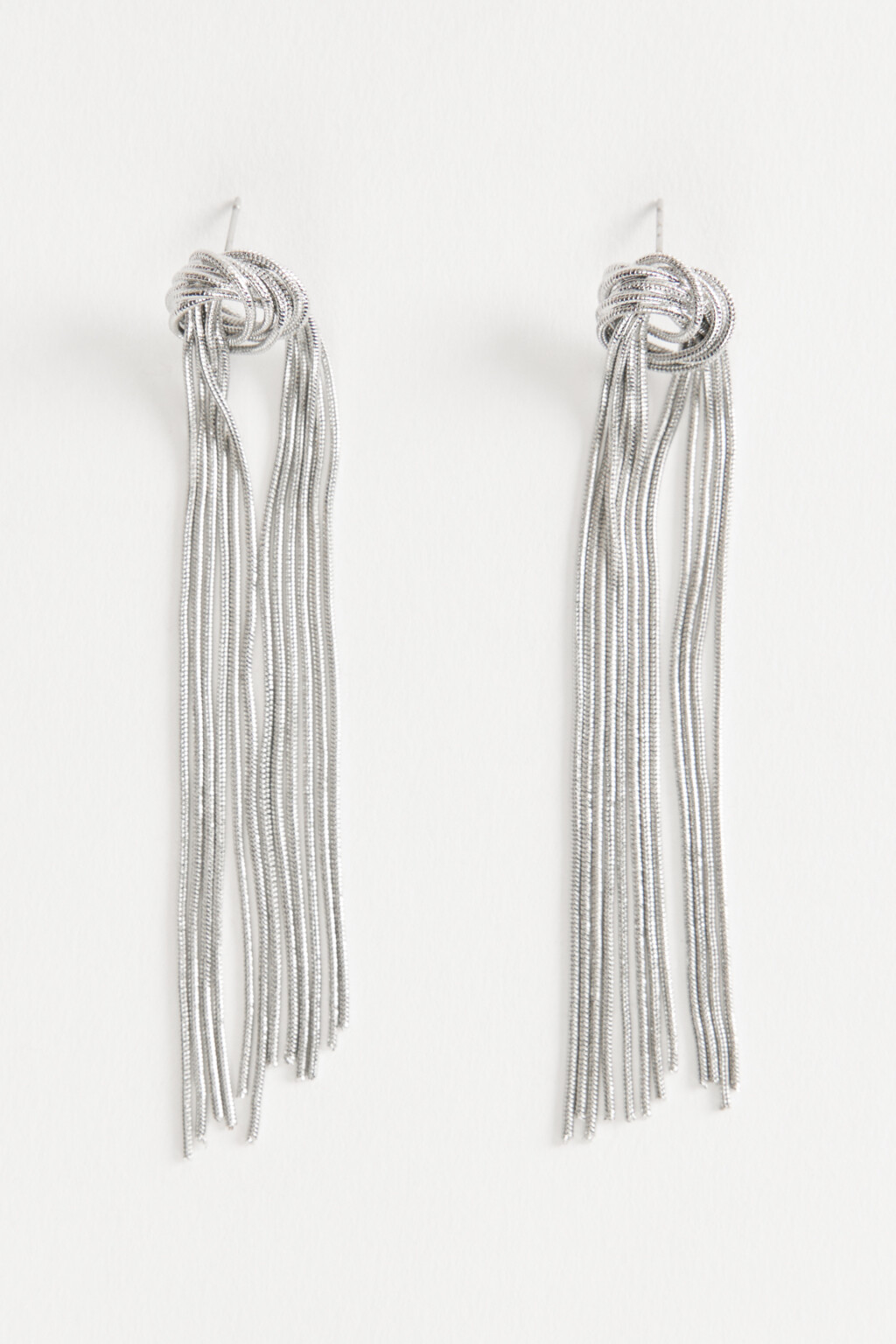 серьги женские - цвет серый - 1