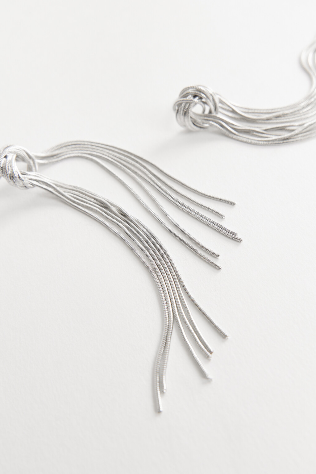 серьги женские - цвет серый - 2