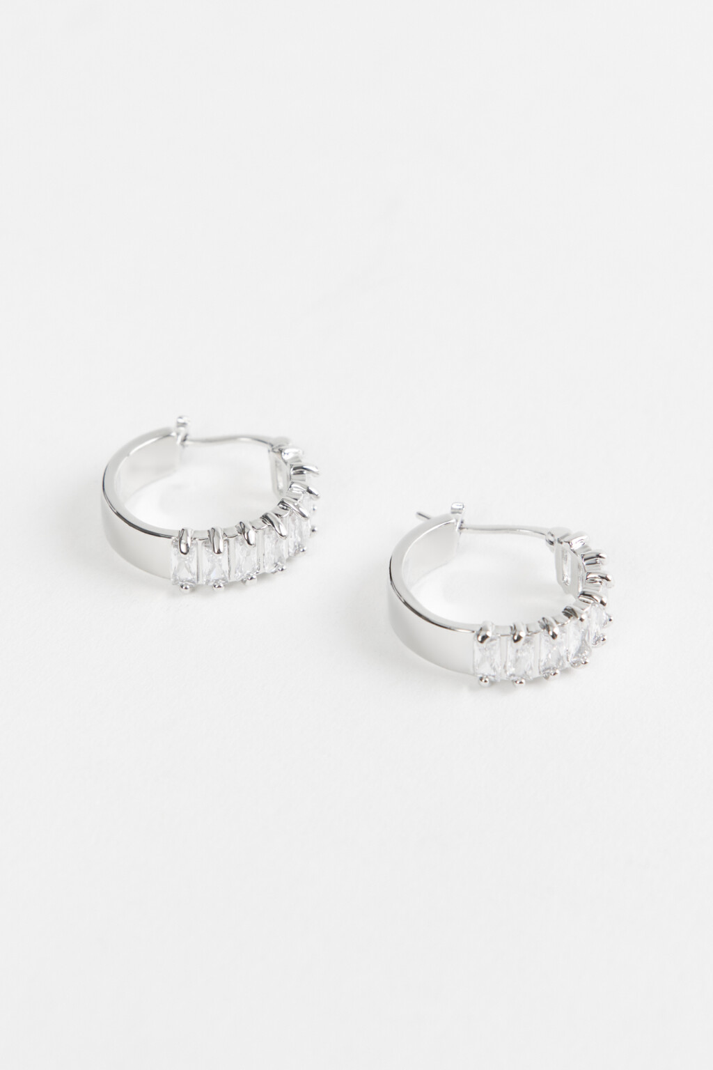 серьги женские - цвет серый - 1