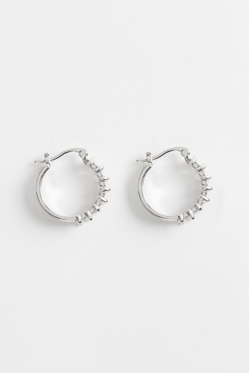 серьги женские - цвет серый - 2