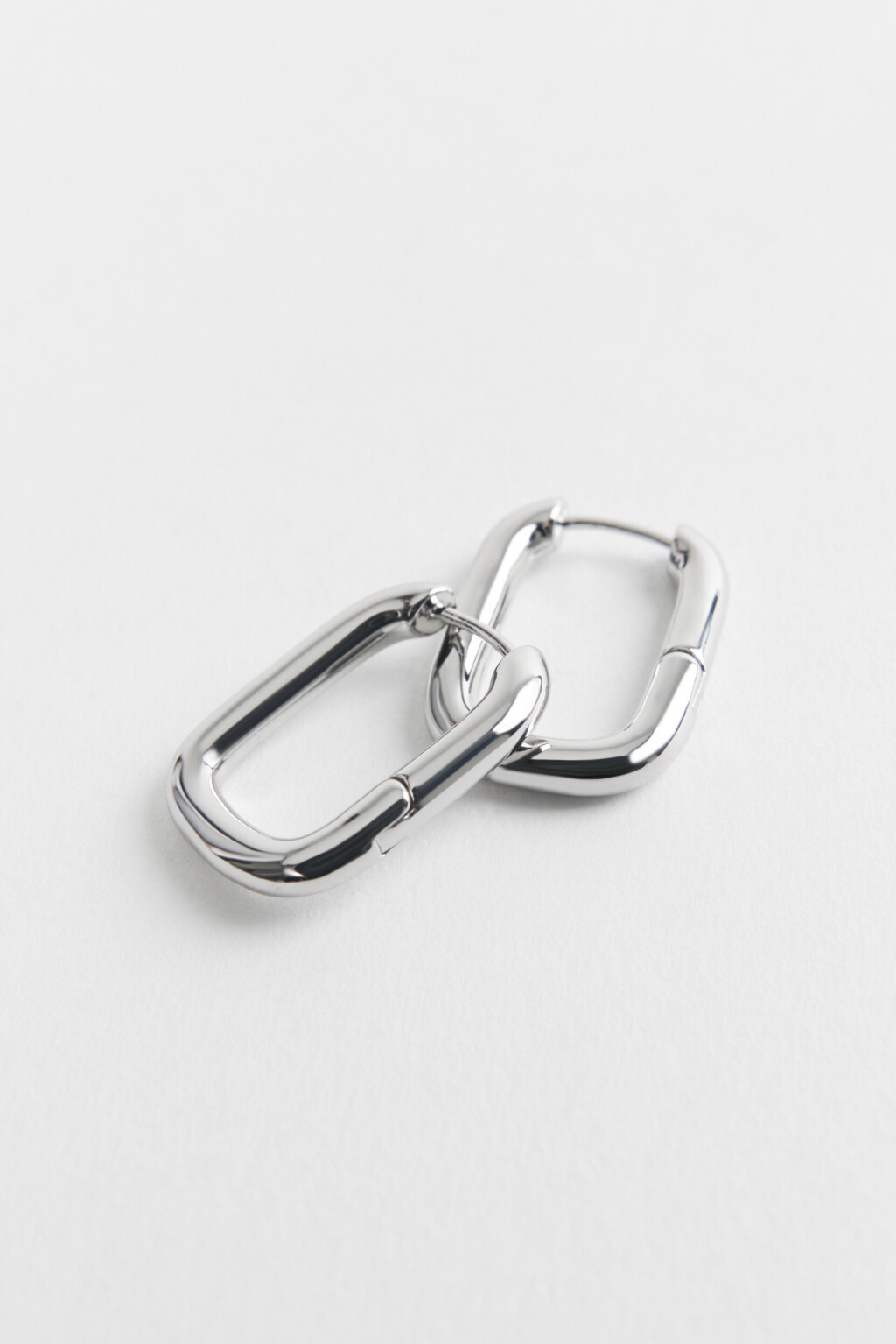 серьги женские - цвет серый - 2