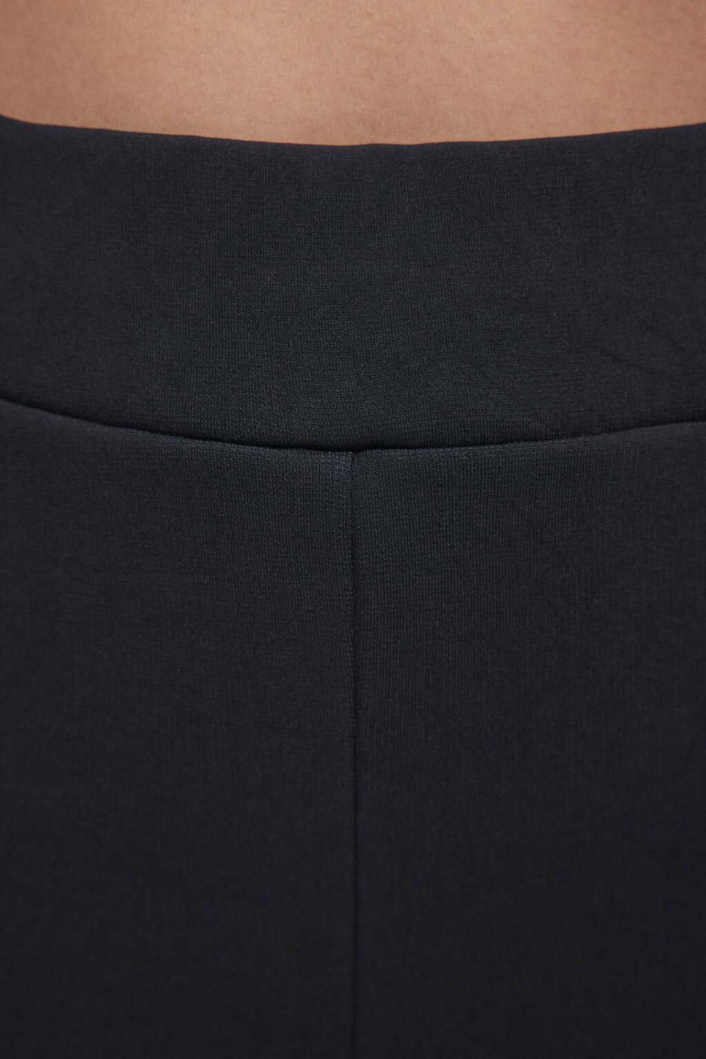 Леггинсы спортивные с флисовой подкладкой - цвет черный - 7