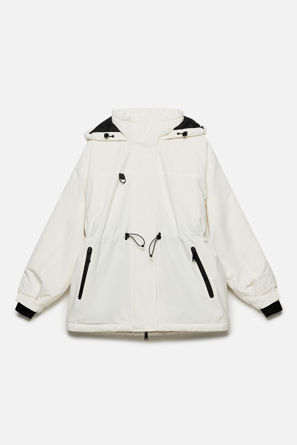 Куртка горнолыжная с капюшоном и влагозащитой - цвет ванильный - 11