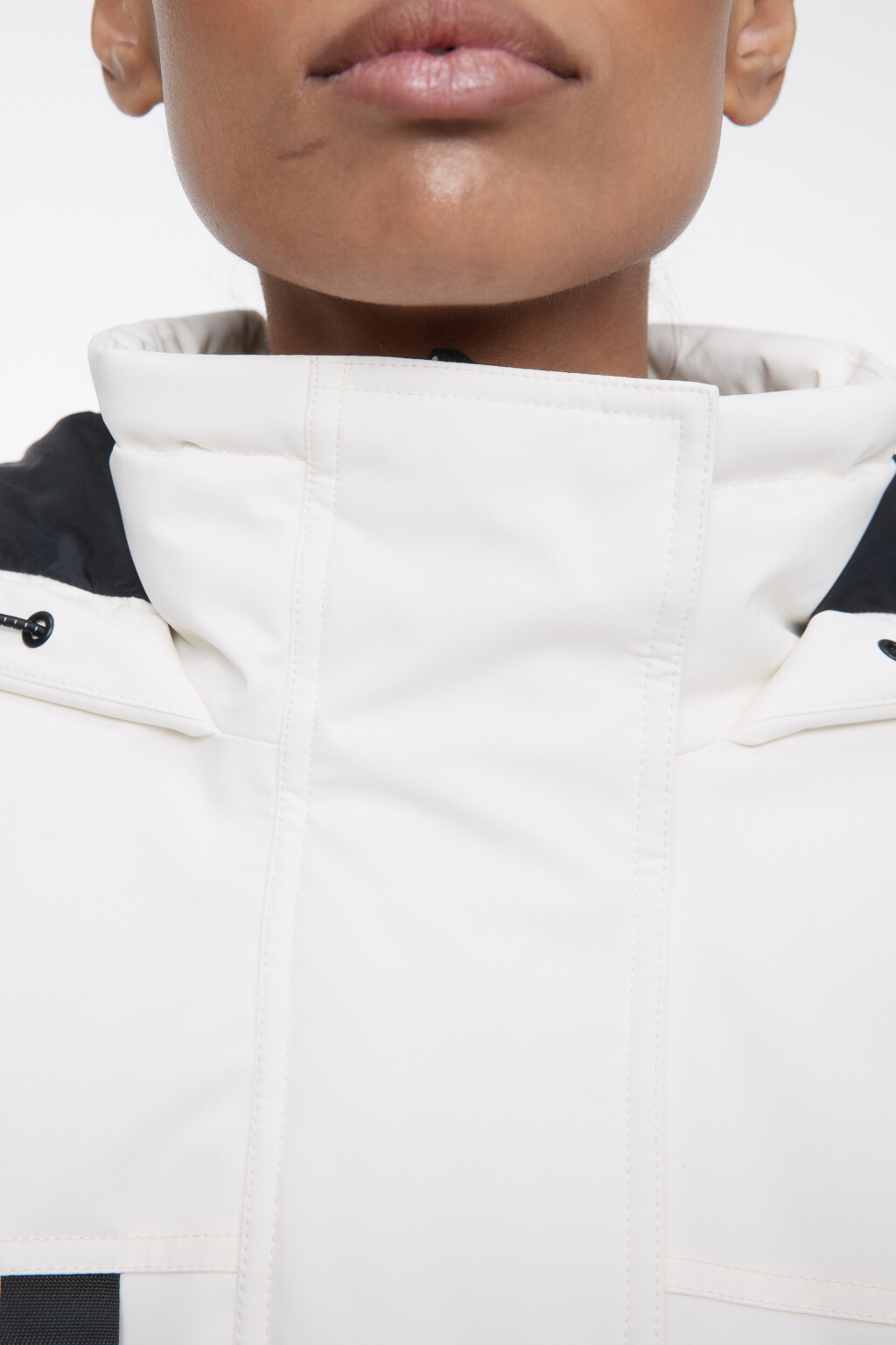 Куртка горнолыжная с капюшоном и влагозащитой - цвет ванильный - 7