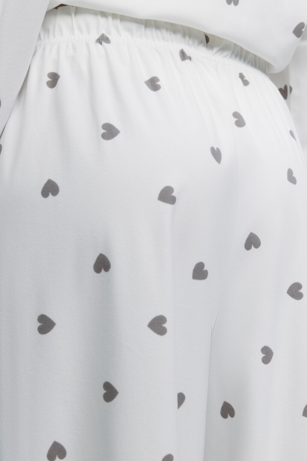 Брюки домашние широкие из мягкой ткани - цвет черный - 6