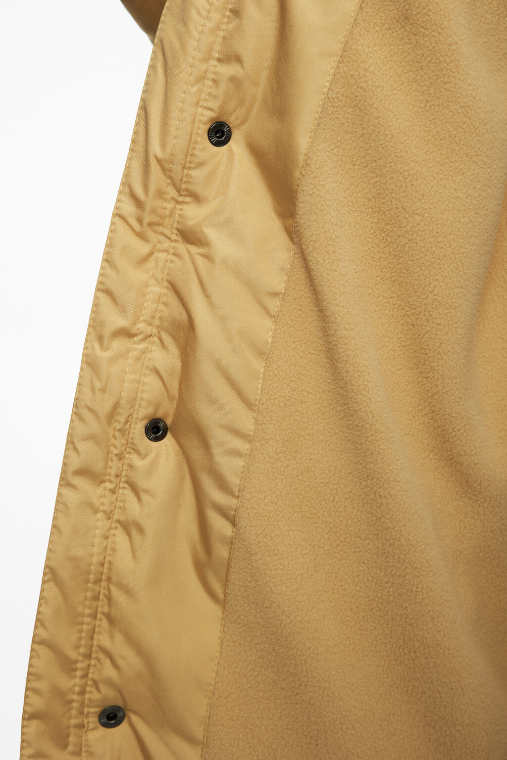 Куртка-пуховик стеганая утепленная с капюшоном - цвет бежевый - 7