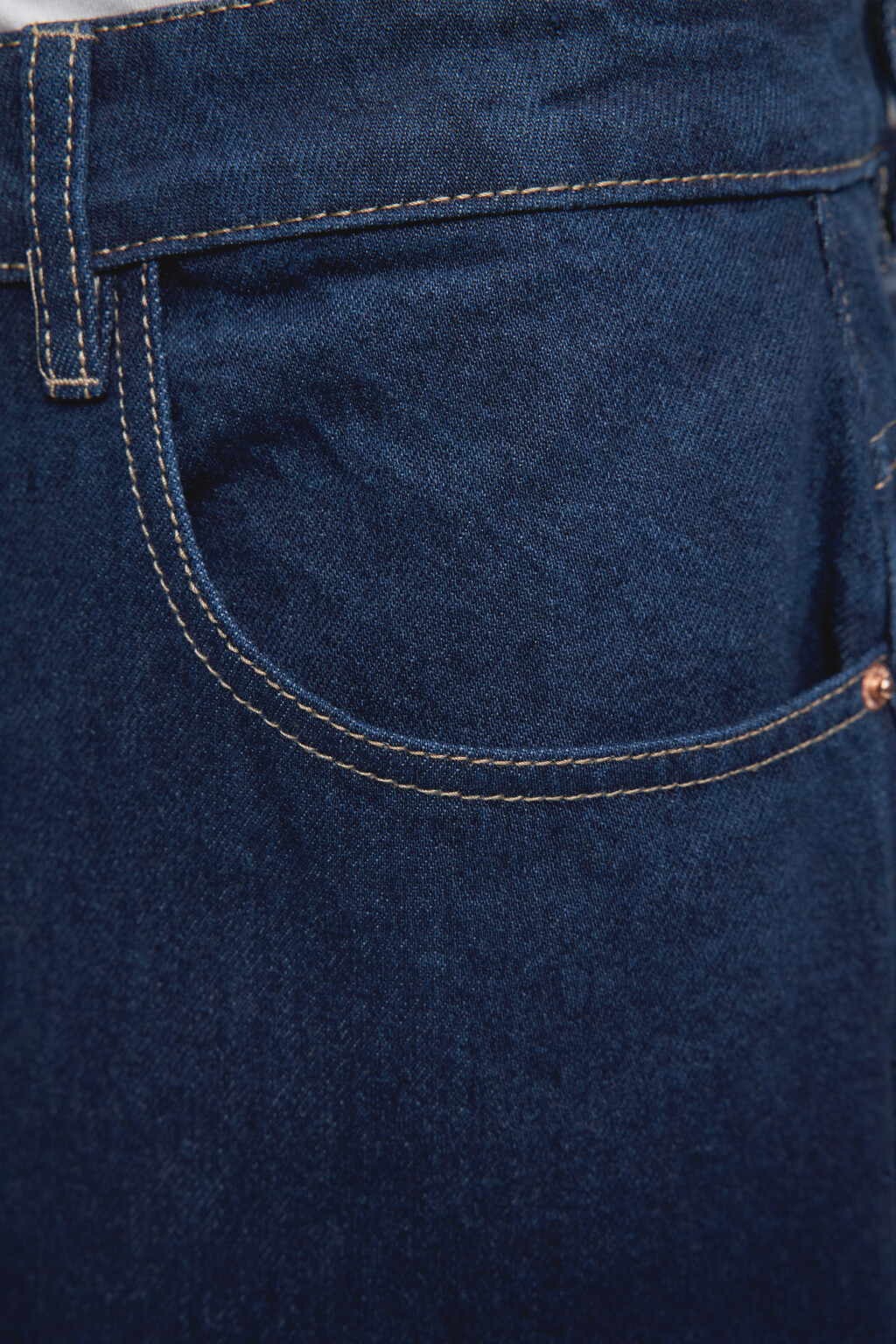 Джинсы wide широкие объемные с вареным эффектом - цвет синий - 7