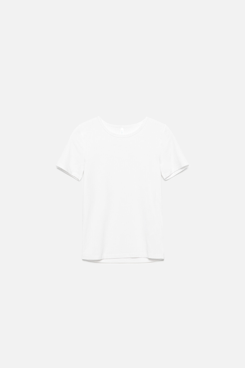 Футболка облегающая из лиоцелла - цвет белый - 7