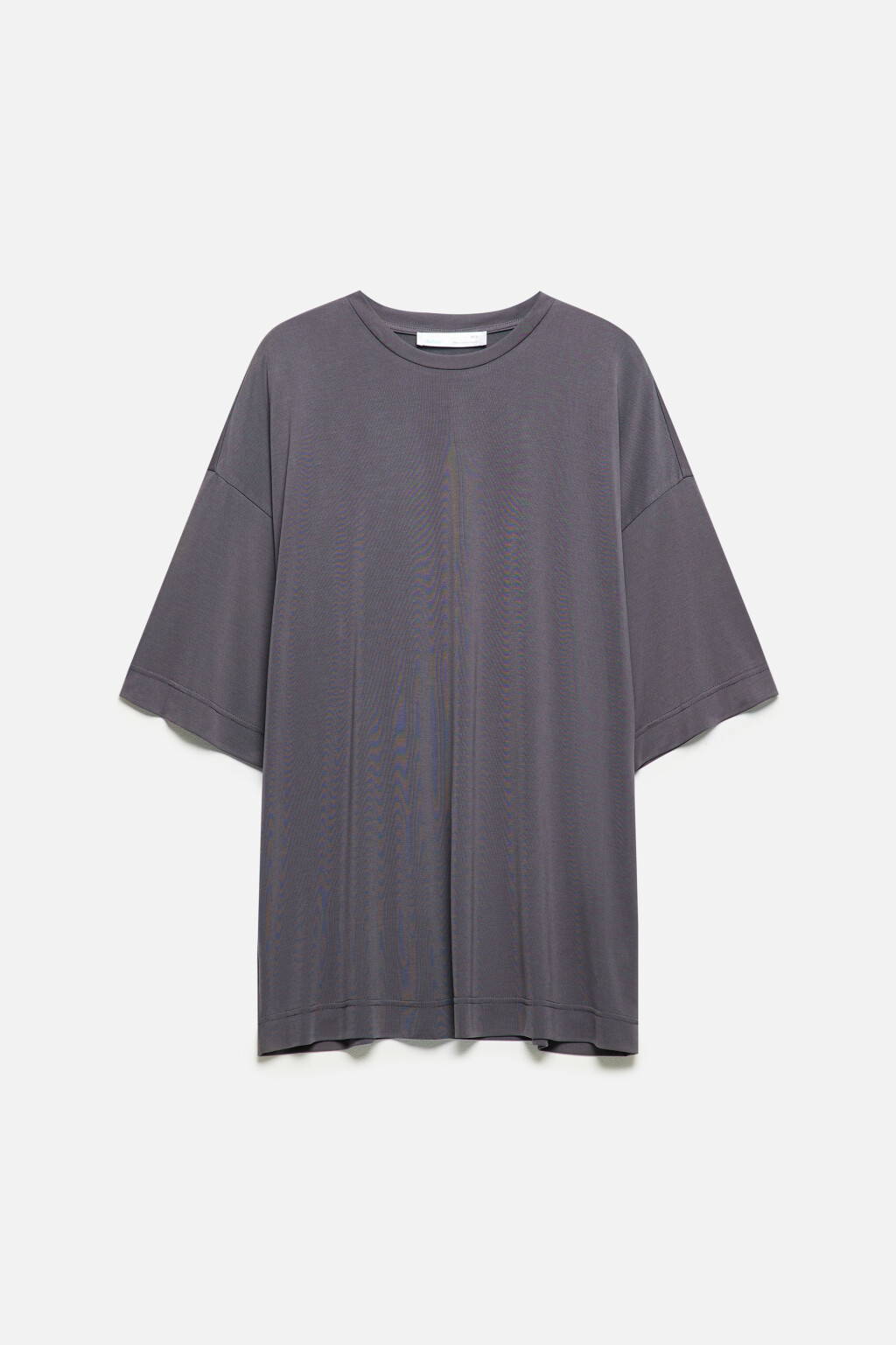 Футболка oversize из модала - цвет серый - 8