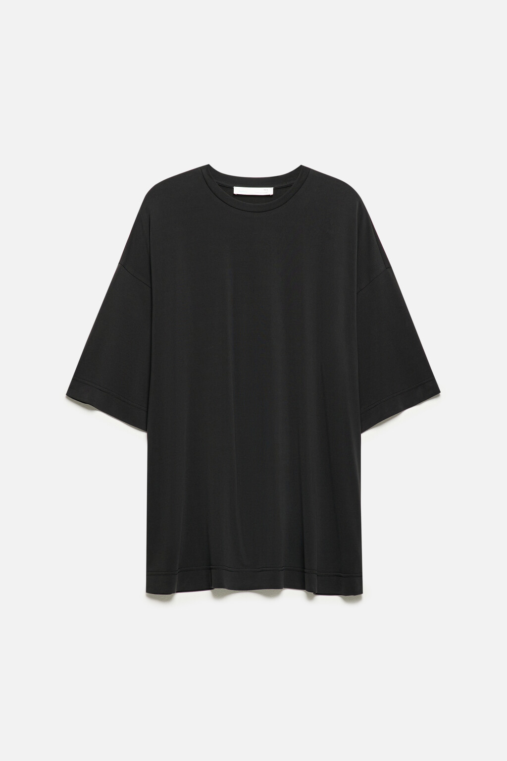 Футболка oversize из модала - цвет черный - 8