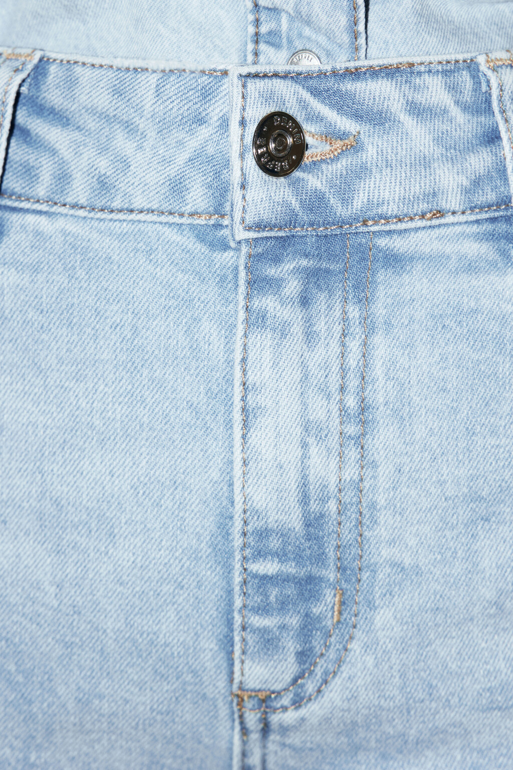 Джинсы зауженные со средней посадкой - цвет голубой - 6