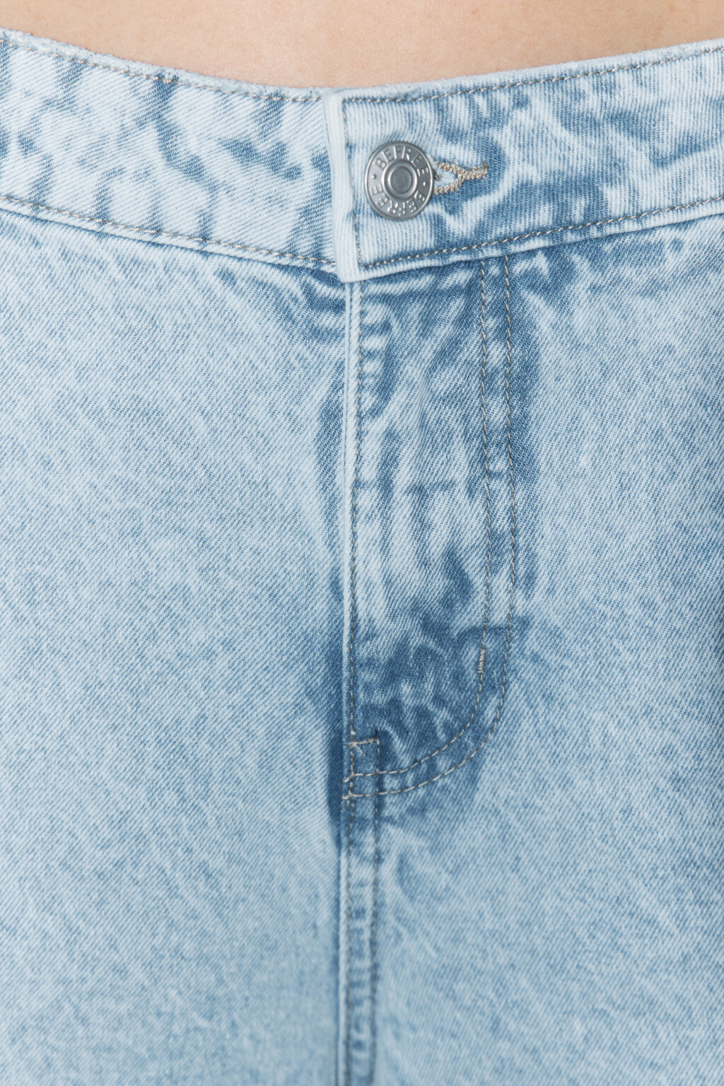 Джинсы карго с низкой посадкой - цвет голубой - 6