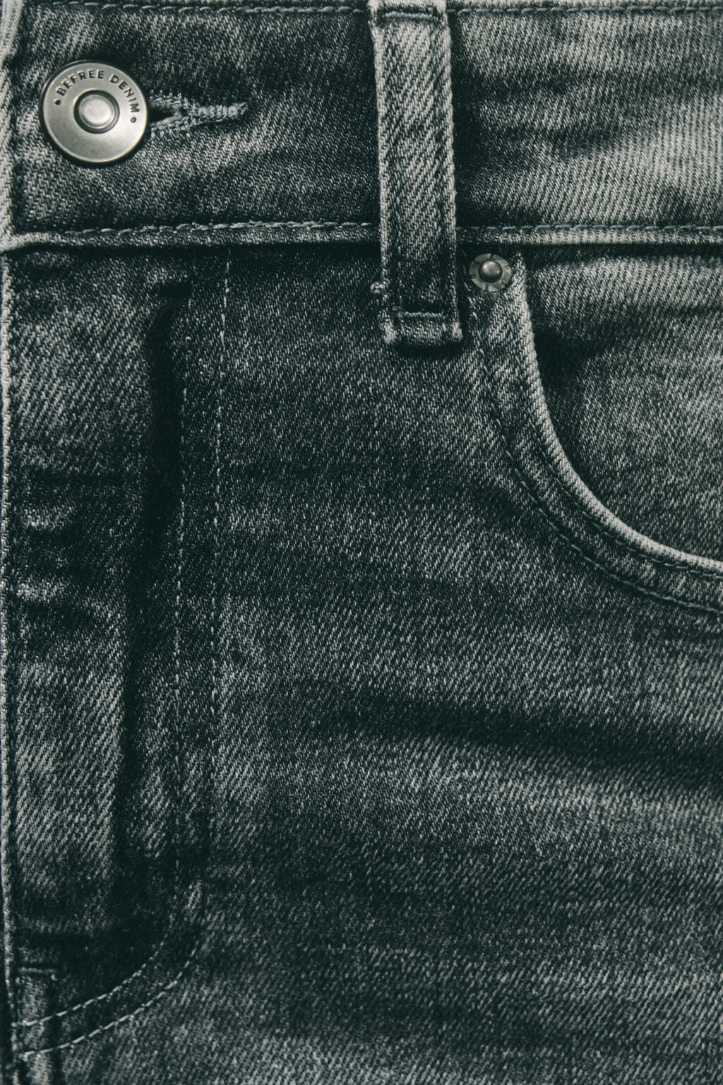 Джинсы skinny облегающие с высокой посадкой - цвет серый - 5