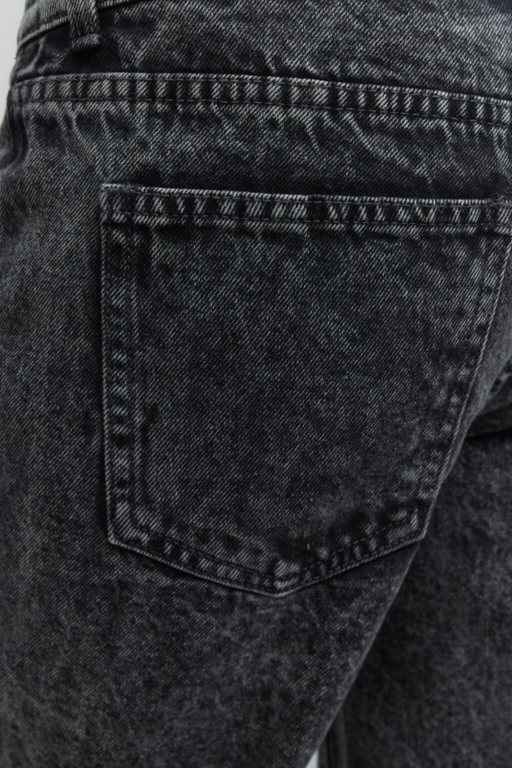 Джинсы прямые с вареным эффектом - цвет серый - 7