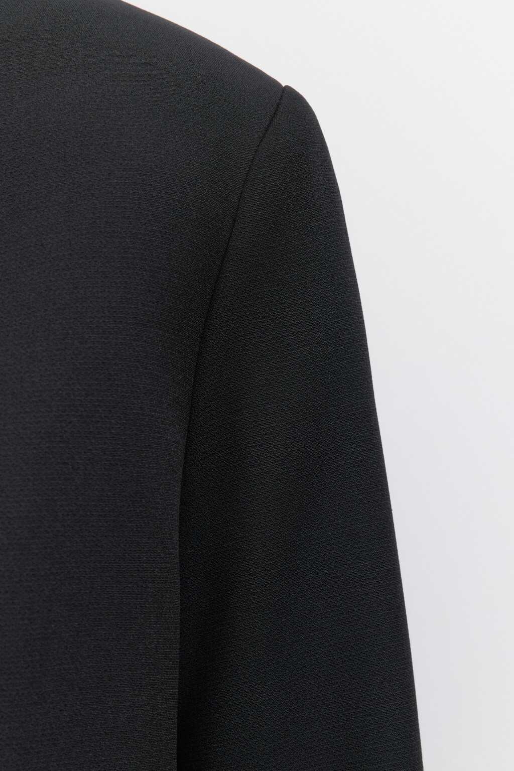 Пиджак oversize двубортный с карманами - цвет черный - 7