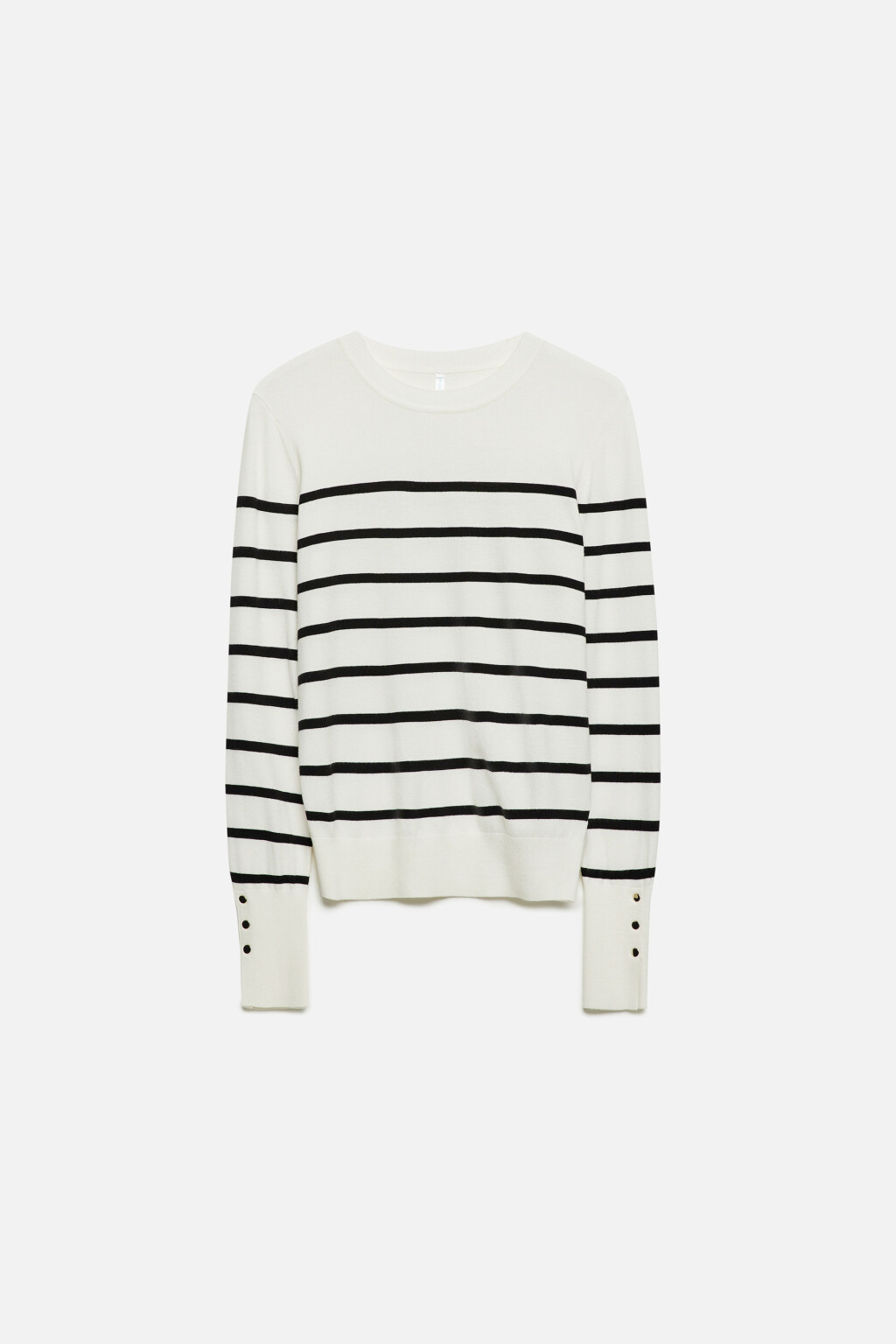 Джемпер вискозный тонкой вязки - цвет белый - 9