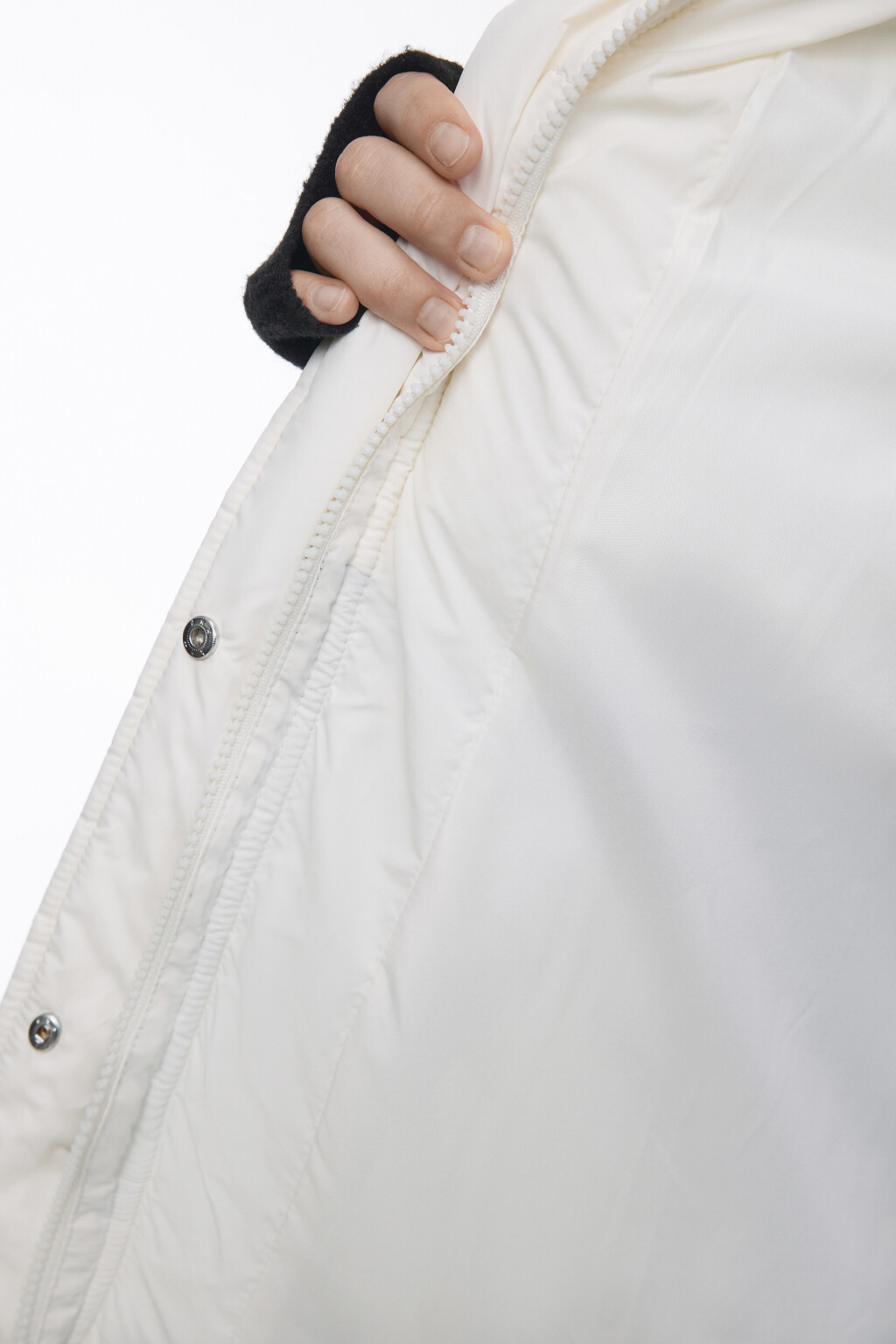 Куртка стеганая с воротником-стойкой и принтом - цвет мультиколор - 8